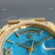 New Yellow Gold Rolex Day Date 36mm Turquoise Roman Dial M128238-0071 Replica Watch (3)_th.jpg